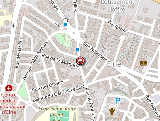 Carte de Ruano à Elne