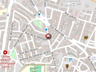 Carte de Godon Olivier à Elne