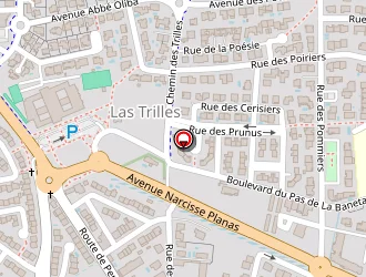 Carte de Bonnet Julien à Elne