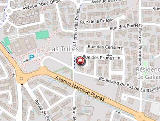 Carte de Jlp Toitures à Elne