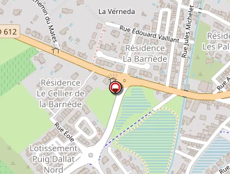 Carte de Pidal à Bages