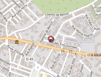 Carte de Madine Jérôme à Bages