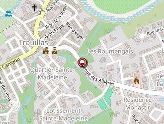 Carte de Macizo Jacques à Trouillas