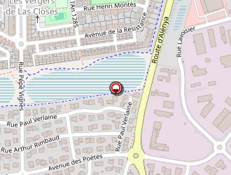 Carte de Fg Carrelage à Théza