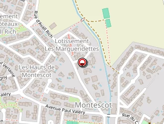 Carte de Stade à Montescot