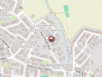 Carte de La Poste à Montescot