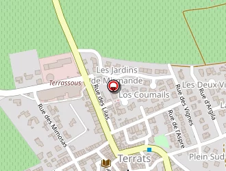 Carte de Thoreau Nicolas à Terrats