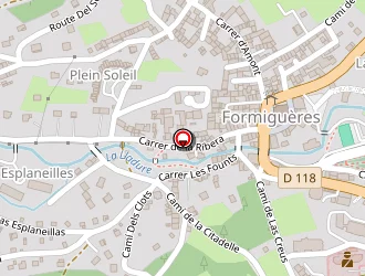 Carte de Pizza Catala à Formiguères