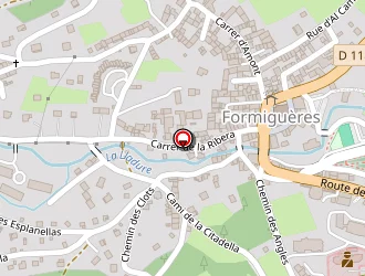 Carte de Vival à Formiguères