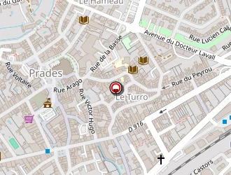 Carte de Clair'coiff à Prades