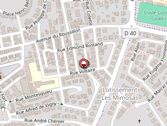 Carte de Formation Guyot à Saint-cyprien