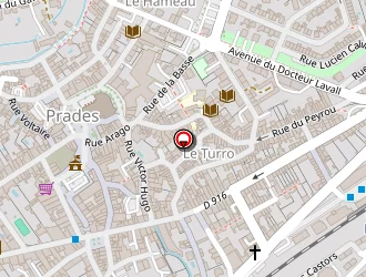 Carte de Les Ateliers De Retz à Prades