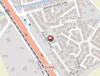 Carte de Serrano Patrick à Corneilla-del-vercol