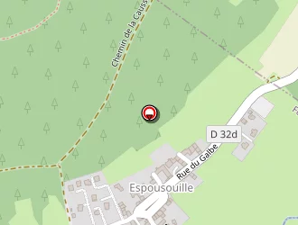 Carte de Gîte D'espousouille à Fontrabiouse