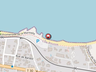 Carte de Aux Vents D'anges à Île-rousse (l')