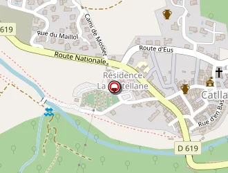 Carte de Piscine Spa Land à Catllar