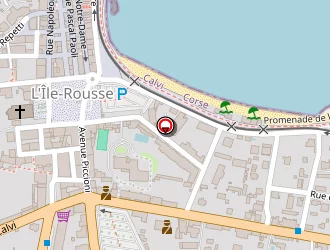 Carte de La Page à Île-rousse (l')