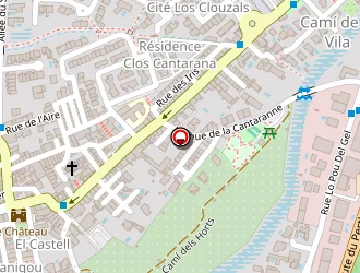 Carte de Camaxe à Pollestres