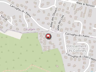 Carte de B.e.t Albertini à Biguglia