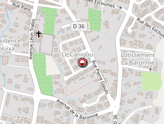 Carte de Diensthuber Horst à Vinça