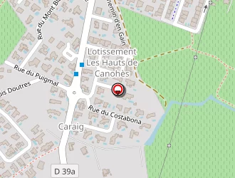 Carte de Guerreiro Bruno à Canohès