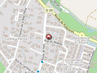 Carte de Dobermann En Detresse à Canohès