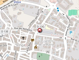 Carte de Institut Grain De Beauté à Vinça