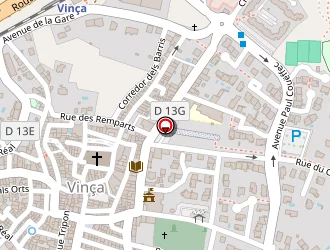 Carte de Cartade Guy à Vinça