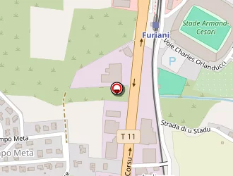 Carte de Prudutti Corsi à Furiani