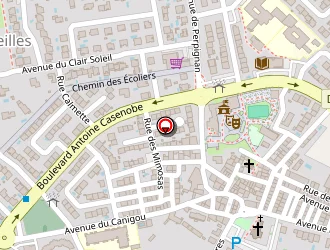 Carte de Calicéo à Saleilles