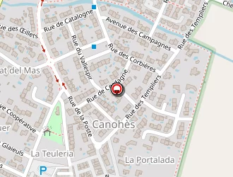 Carte de Proxi à Canohès