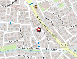 Carte de La Poste à Saleilles