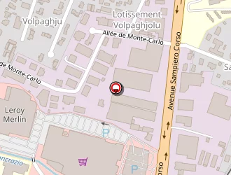 Carte de Jouéclub à Furiani