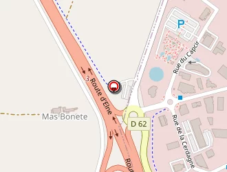 Carte de L'absix à Saleilles