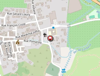 Carte de Agence Postale à Corbère-les-cabanes