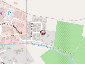 Carte de B.p Bati à Canohès