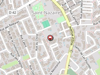 Carte de Fort Max à Saint-nazaire