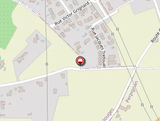 Carte de Usat Tennis Toulouges à Toulouges