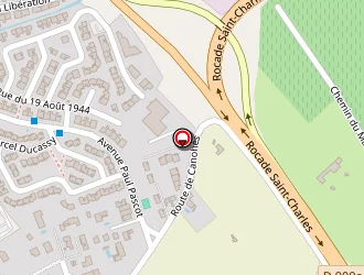 Carte de B&b Hôtel à Perpignan