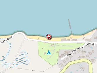 Carte de Camping U Pezzo à Saint-florent