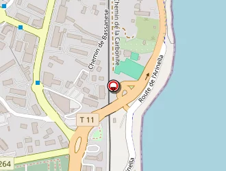 Carte de Hotel Ostella à Bastia