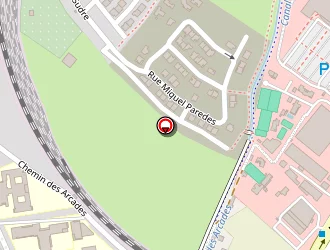 Carte de Mondial Tissus à Perpignan