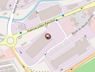 Carte de B&b Hôtel à Perpignan