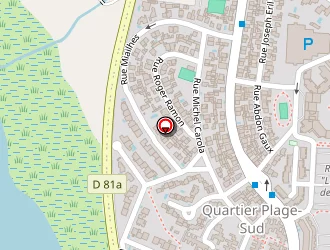 Carte de Laval Pierre à Canet-en-roussillon