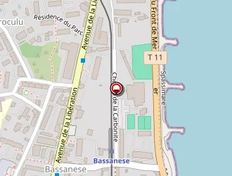 Carte de Station Luciani à Bastia