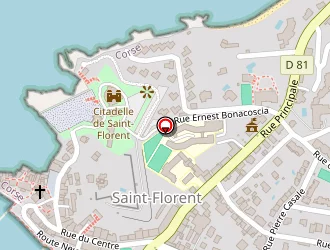 Carte de Concadis à Saint-florent