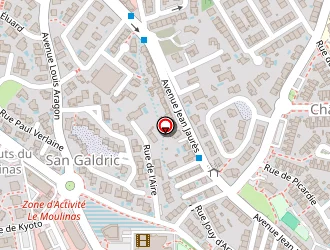 Carte de Fopade à Cabestany