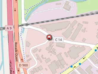 Carte de Chabert Electricité à Perpignan