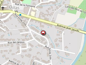 Carte de La Poste à Millas