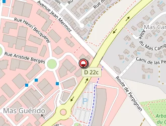 Carte de Paula Esthétique à Cabestany